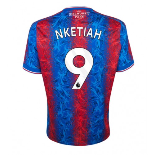 Fotballdrakt Herre Crystal Palace Eddie Nketiah #9 Hjemmedrakt 2024-25 Kortermet